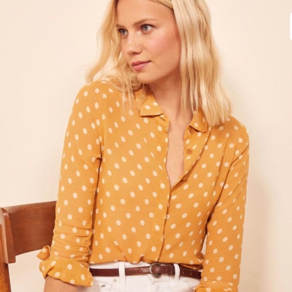 Reformation Violet Top perfect condition